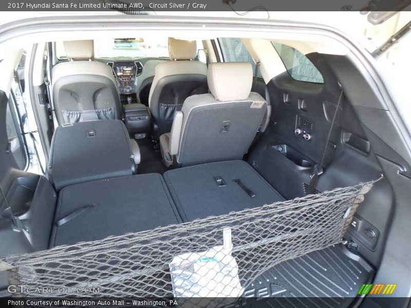 Circuit Silver / Gray 2017 Hyundai Santa Fe Limited Ultimate AWD