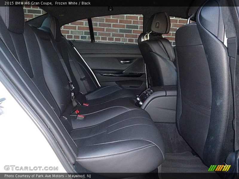 Frozen White / Black 2015 BMW M6 Gran Coupe