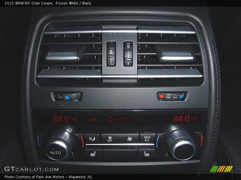 Frozen White / Black 2015 BMW M6 Gran Coupe
