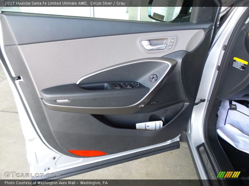 Circuit Silver / Gray 2017 Hyundai Santa Fe Limited Ultimate AWD