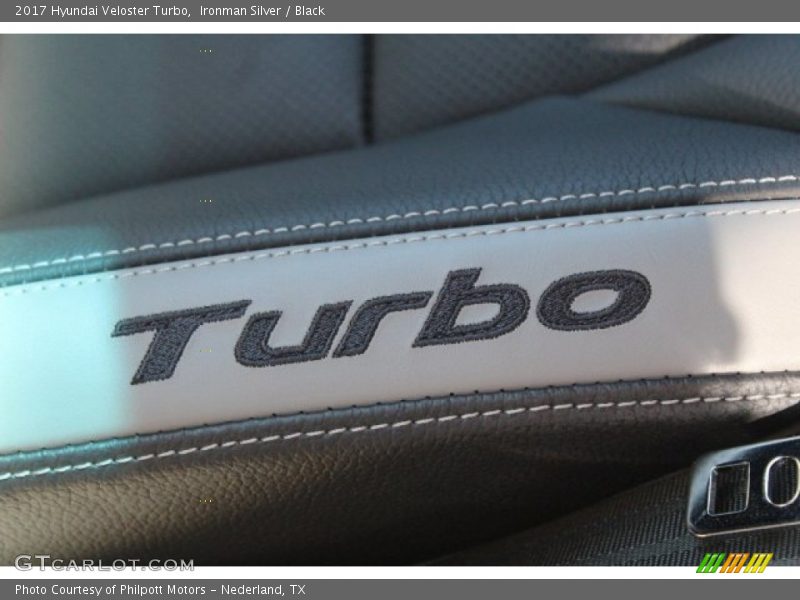 Ironman Silver / Black 2017 Hyundai Veloster Turbo