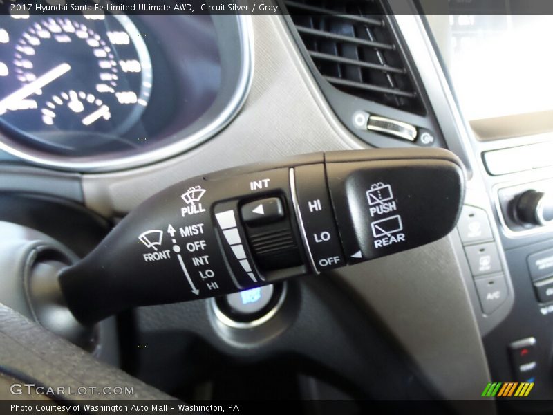 Circuit Silver / Gray 2017 Hyundai Santa Fe Limited Ultimate AWD