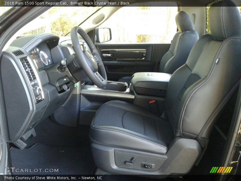  2018 1500 Sport Regular Cab Black Interior