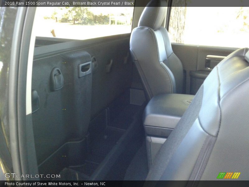 Brilliant Black Crystal Pearl / Black 2018 Ram 1500 Sport Regular Cab