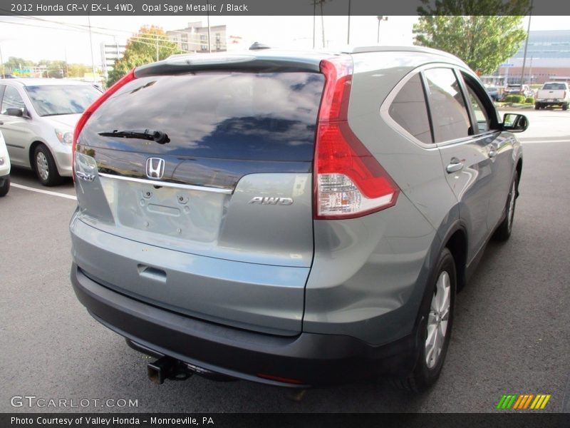 Opal Sage Metallic / Black 2012 Honda CR-V EX-L 4WD