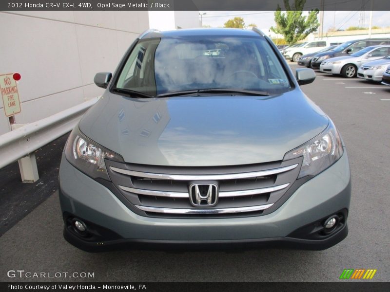 Opal Sage Metallic / Black 2012 Honda CR-V EX-L 4WD