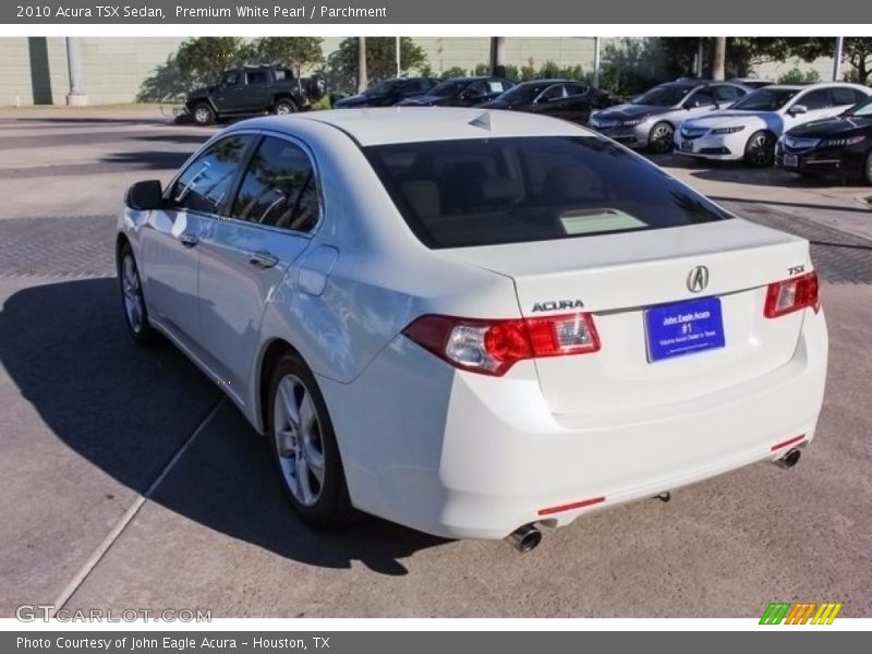 Premium White Pearl / Parchment 2010 Acura TSX Sedan