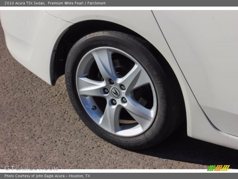Premium White Pearl / Parchment 2010 Acura TSX Sedan