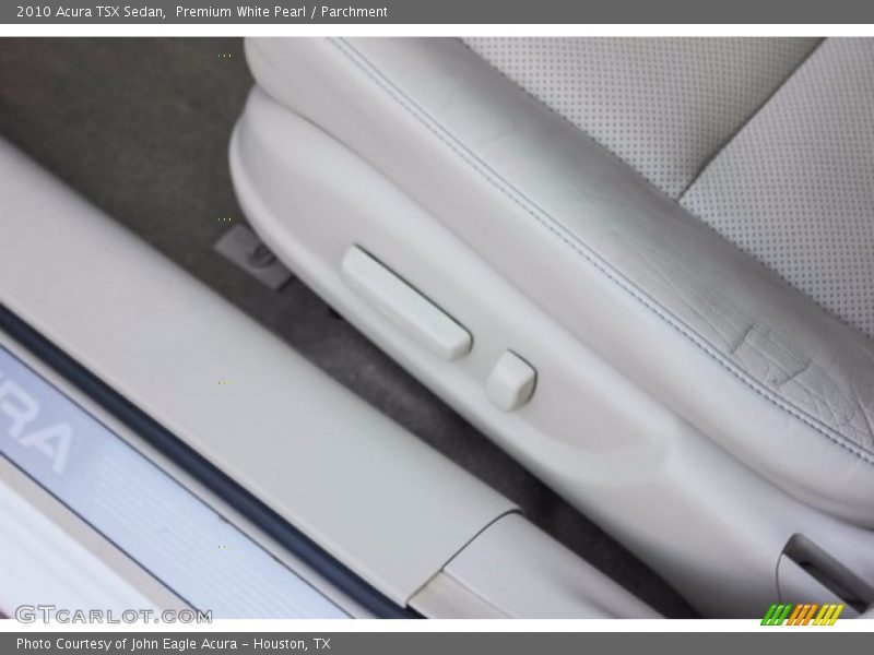 Premium White Pearl / Parchment 2010 Acura TSX Sedan