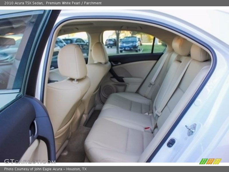 Premium White Pearl / Parchment 2010 Acura TSX Sedan