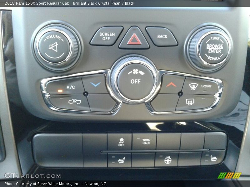 Controls of 2018 1500 Sport Regular Cab