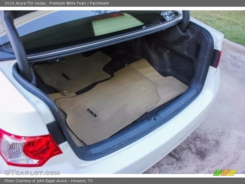 Premium White Pearl / Parchment 2010 Acura TSX Sedan