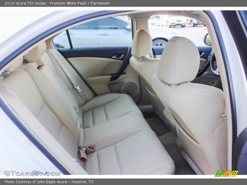 Premium White Pearl / Parchment 2010 Acura TSX Sedan
