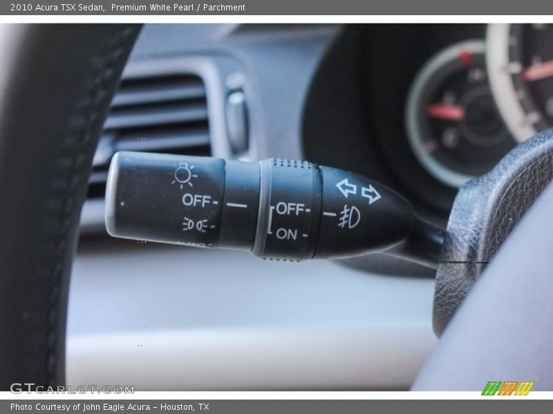 Premium White Pearl / Parchment 2010 Acura TSX Sedan