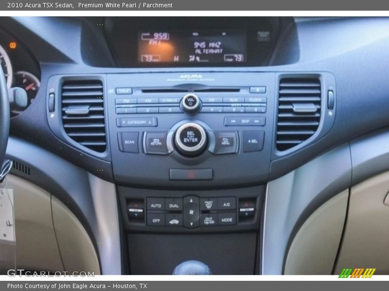 Premium White Pearl / Parchment 2010 Acura TSX Sedan