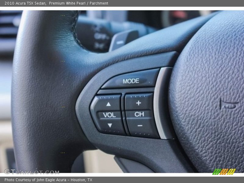 Premium White Pearl / Parchment 2010 Acura TSX Sedan