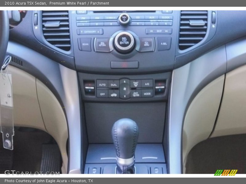 Premium White Pearl / Parchment 2010 Acura TSX Sedan