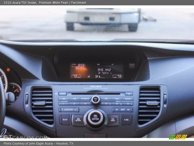 Premium White Pearl / Parchment 2010 Acura TSX Sedan