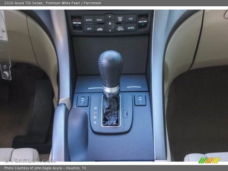 Premium White Pearl / Parchment 2010 Acura TSX Sedan