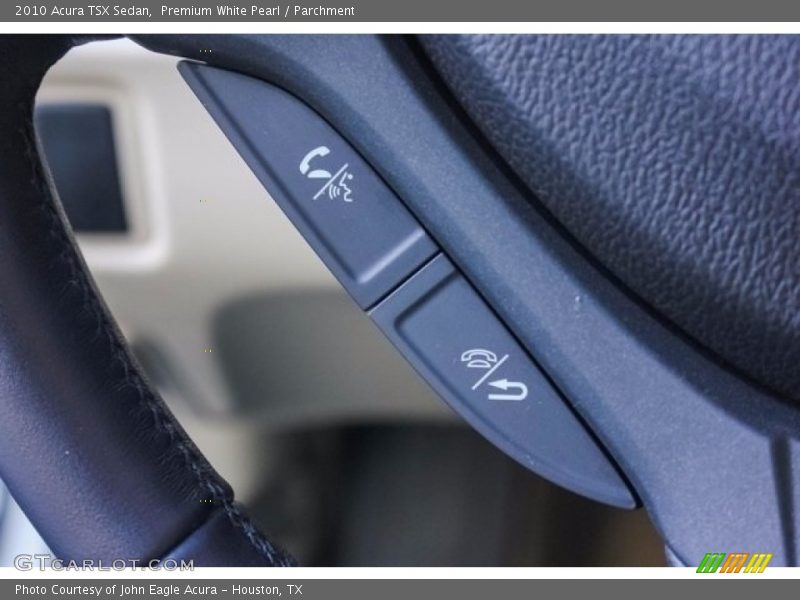 Premium White Pearl / Parchment 2010 Acura TSX Sedan