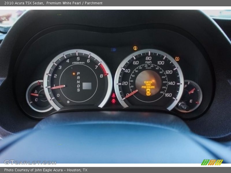 Premium White Pearl / Parchment 2010 Acura TSX Sedan