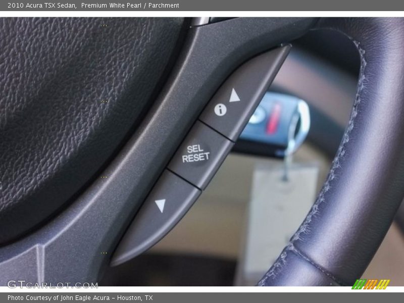 Premium White Pearl / Parchment 2010 Acura TSX Sedan