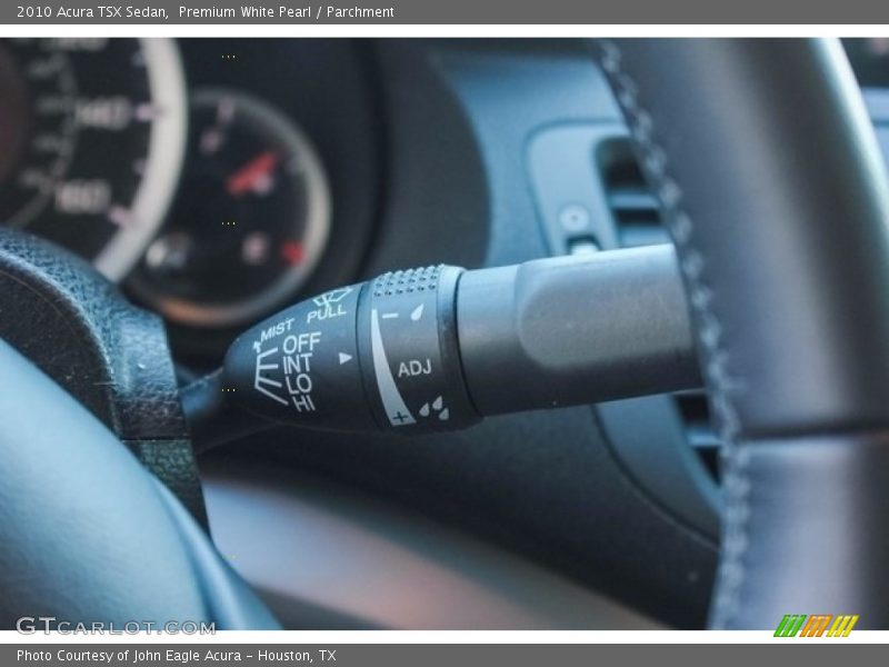 Premium White Pearl / Parchment 2010 Acura TSX Sedan