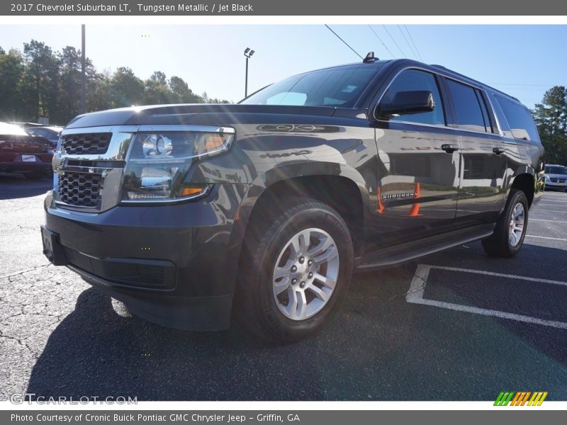 Tungsten Metallic / Jet Black 2017 Chevrolet Suburban LT
