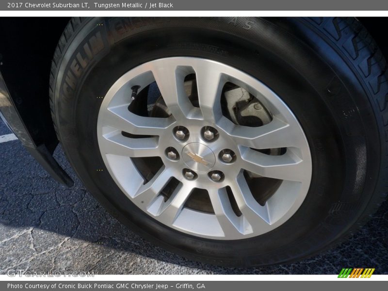Tungsten Metallic / Jet Black 2017 Chevrolet Suburban LT