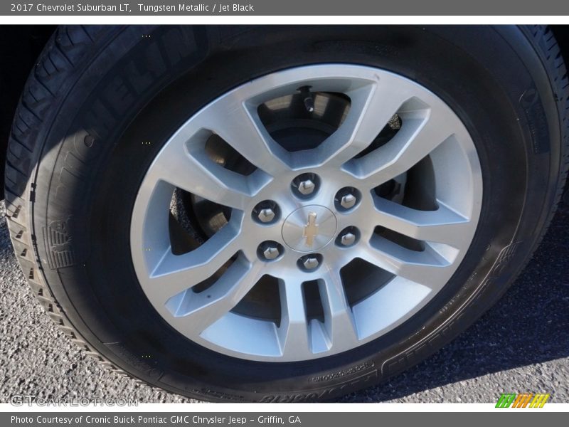 Tungsten Metallic / Jet Black 2017 Chevrolet Suburban LT