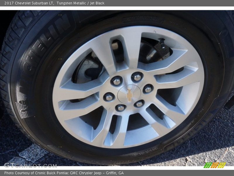 Tungsten Metallic / Jet Black 2017 Chevrolet Suburban LT