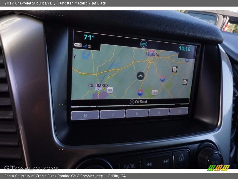 Tungsten Metallic / Jet Black 2017 Chevrolet Suburban LT