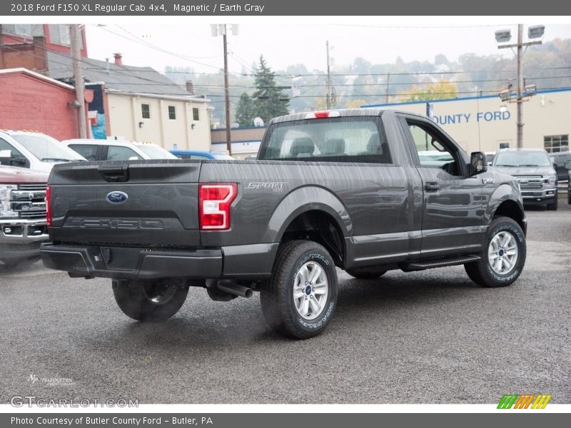 Magnetic / Earth Gray 2018 Ford F150 XL Regular Cab 4x4