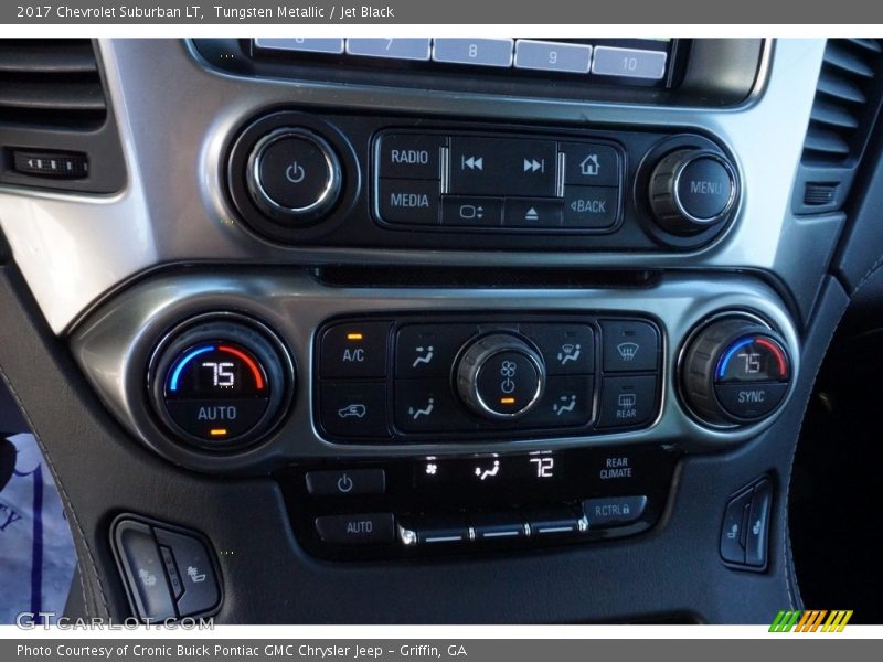 Tungsten Metallic / Jet Black 2017 Chevrolet Suburban LT