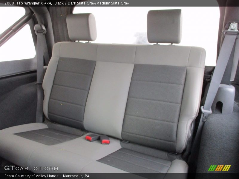 Black / Dark Slate Gray/Medium Slate Gray 2008 Jeep Wrangler X 4x4