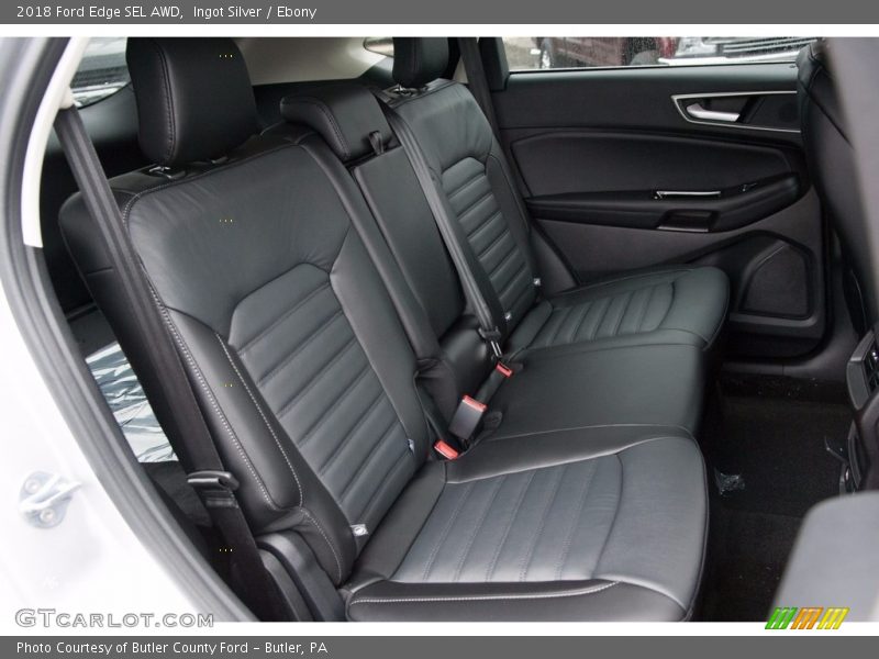 Ingot Silver / Ebony 2018 Ford Edge SEL AWD