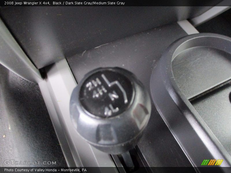 Black / Dark Slate Gray/Medium Slate Gray 2008 Jeep Wrangler X 4x4