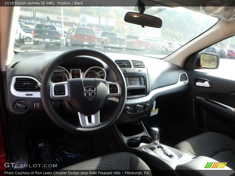 Redline / Black 2018 Dodge Journey SE AWD