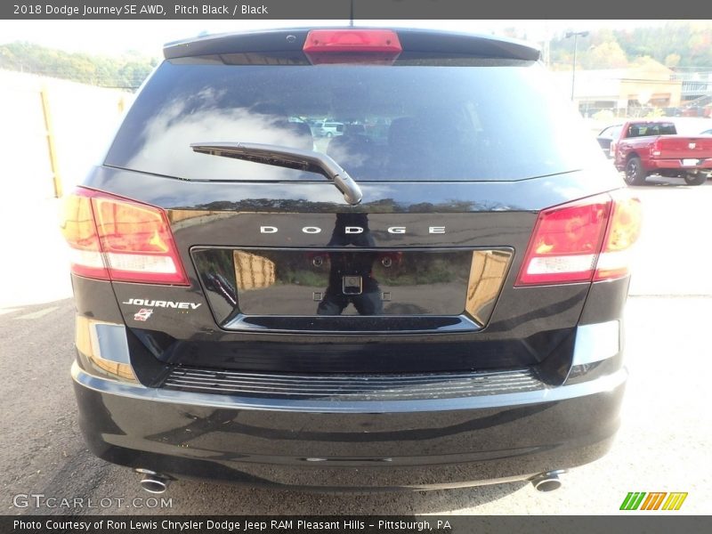 Pitch Black / Black 2018 Dodge Journey SE AWD