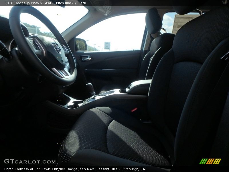 Pitch Black / Black 2018 Dodge Journey SE AWD