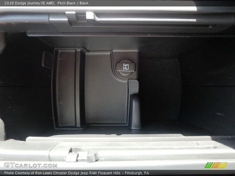 Pitch Black / Black 2018 Dodge Journey SE AWD