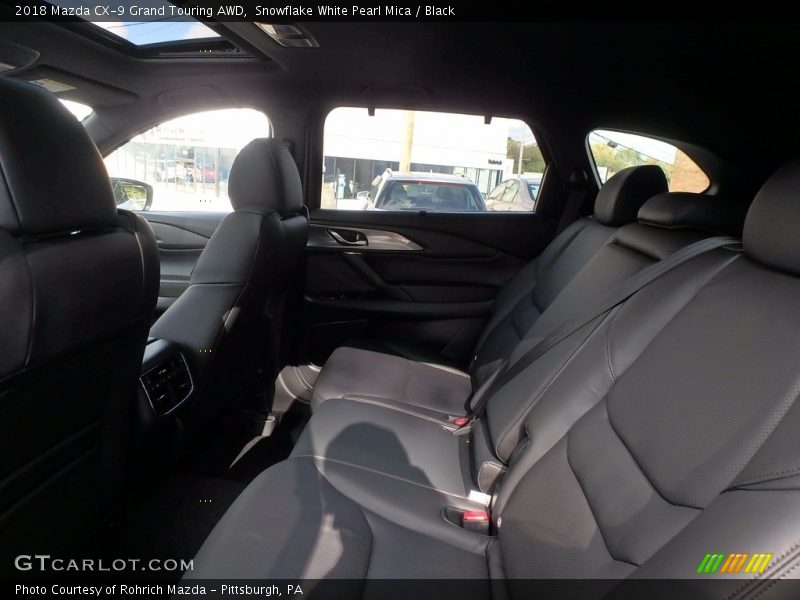 Snowflake White Pearl Mica / Black 2018 Mazda CX-9 Grand Touring AWD