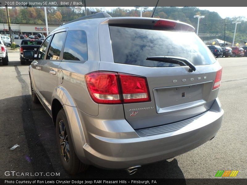 Billet / Black 2018 Dodge Journey SE AWD