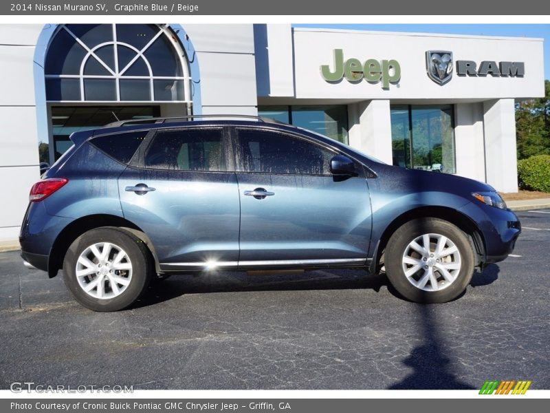 Graphite Blue / Beige 2014 Nissan Murano SV