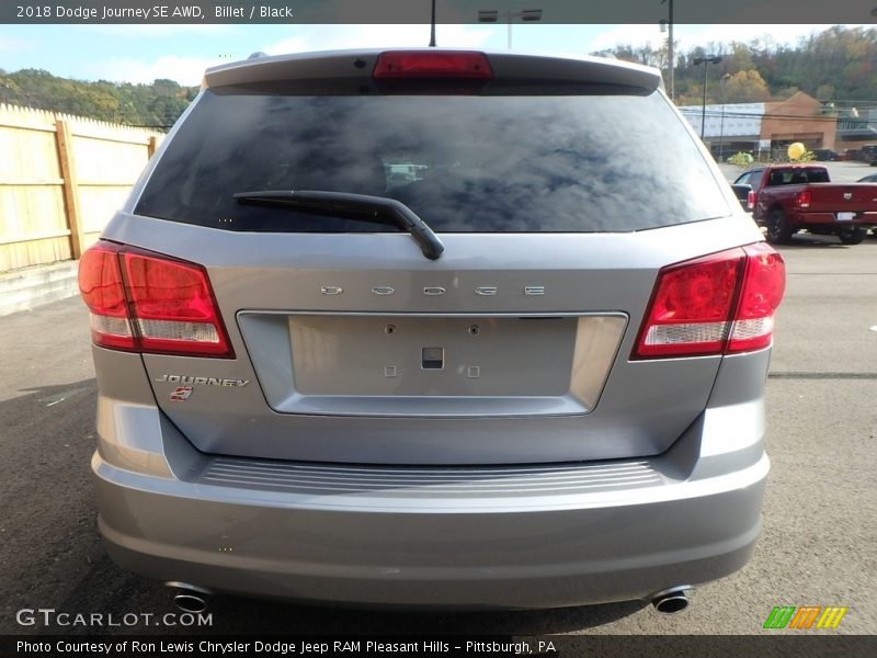 Billet / Black 2018 Dodge Journey SE AWD