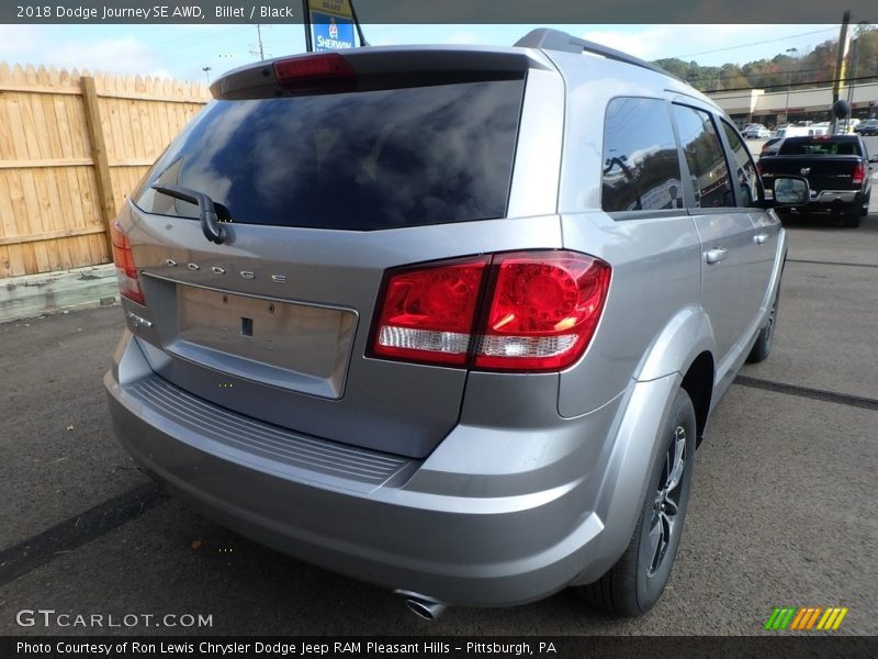 Billet / Black 2018 Dodge Journey SE AWD