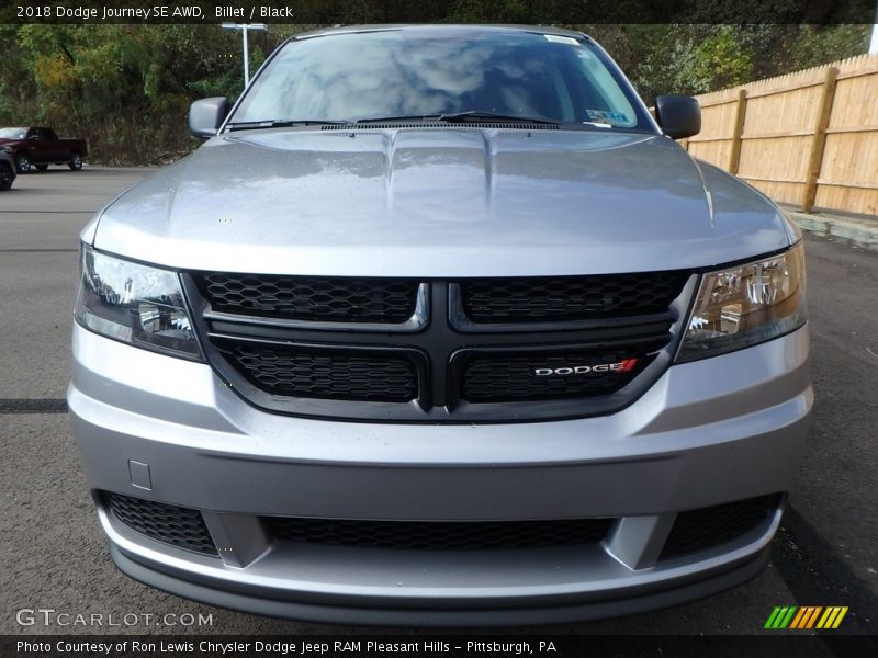 Billet / Black 2018 Dodge Journey SE AWD