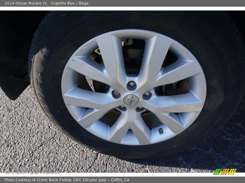 Graphite Blue / Beige 2014 Nissan Murano SV