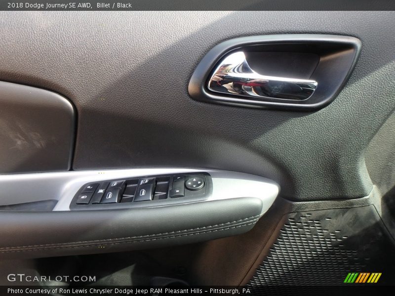 Billet / Black 2018 Dodge Journey SE AWD