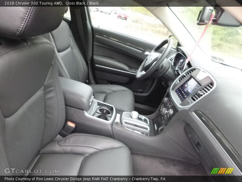 Gloss Black / Black 2018 Chrysler 300 Touring AWD